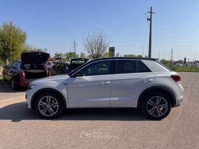 Volkswagen T-Roc R-LINE 2.0 TDI 150 CV FULL SERVICE UNICO PROPRIETARIO Bianco usata Ravenna