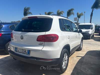 Volkswagen Tiguan Trend & Fun BlueMotion Technology Bianco usata San Michele Salentino