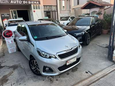 Peugeot 108 ETG 5 porte Allure TOP! Grigio usata CURTI