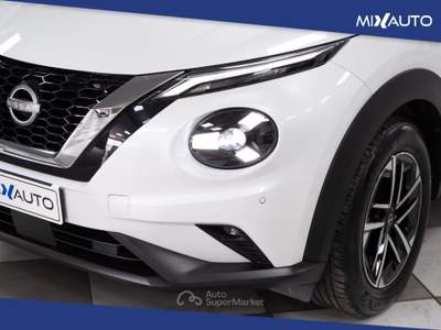 Nissan Juke 1.0 DIG-T N-Connecta 114CV DCT Bianco usata Latina