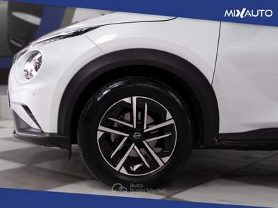 Nissan Juke 1.0 DIG-T N-Connecta 114CV DCT Bianco usata Latina