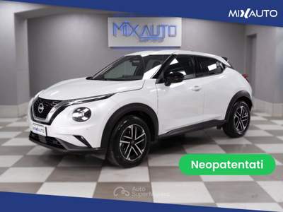 Nissan Juke 1.0 DIG-T N-Connecta 114CV DCT Bianco usata Latina