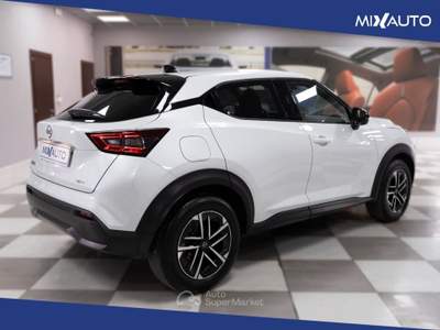Nissan Juke 1.0 DIG-T N-Connecta 114CV DCT Bianco usata Latina