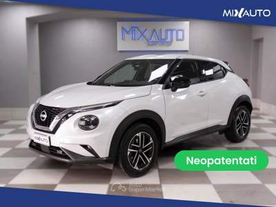 Nissan Juke 1.0 DIG-T N-Connecta 114CV DCT Bianco usata Latina