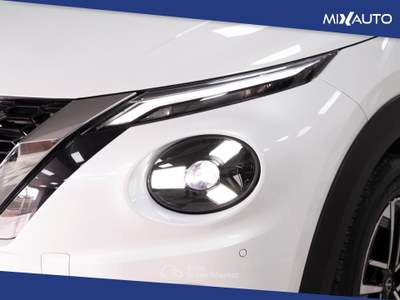 Nissan Juke 1.0 DIG-T N-Connecta 114CV DCT Bianco usata Latina