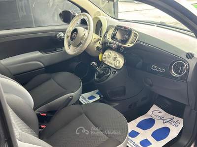 Fiat 500 95 cv Lounge 2017 Nero usata Teverola