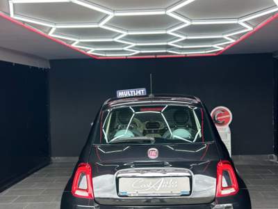 Fiat 500 95 cv Lounge 2017 Nero usata Teverola