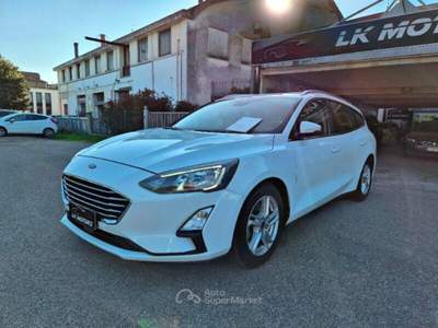 Ford Focus Focus 1.5 EcoBlue 120 CV automatico SW Business Co-Pilot Bianco usata Ferrara