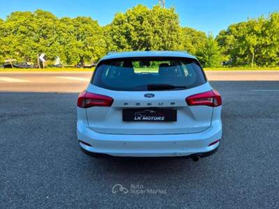 Ford Focus Focus 1.5 EcoBlue 120 CV automatico SW Business Co-Pilot Bianco usata Ferrara