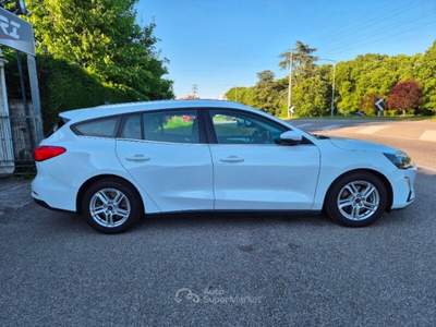 Ford Focus Focus 1.5 EcoBlue 120 CV automatico SW Business Co-Pilot Bianco usata Ferrara