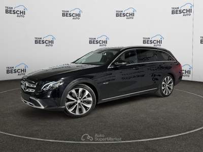 Mercedes-Benz Classe E E220d 4MATIC Auto All-Terrain  AMG Line Nero usata Lonato del Garda