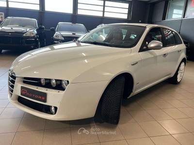 Alfa Romeo 159 SW 1750 TBI TI 200CV ! BIANCA E ROSSA UNICA ! PARI AL NUOVO ! Bianco usata Botticino