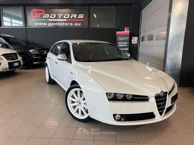 Alfa Romeo 159 SW 1750 TBI TI 200CV ! BIANCA E ROSSA UNICA ! PARI AL NUOVO ! Bianco usata Botticino