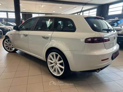 Alfa Romeo 159 SW 1750 TBI TI 200CV ! BIANCA E ROSSA UNICA ! PARI AL NUOVO ! Bianco usata Botticino