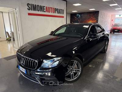 Mercedes-Benz Classe E E 400 d 4Matic Auto Premium Plus Nero usata Prato