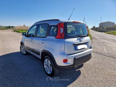 Fiat Panda Turbo Natural Power Trekking Argento usata Gravina in Puglia