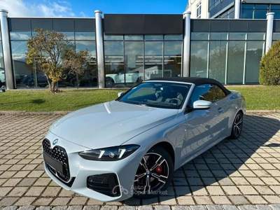 BMW Serie 4 420d BMW 420d Cabrio M Sport Grigio usata San Marino