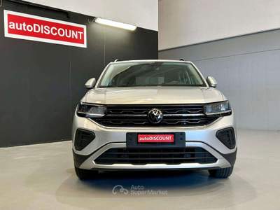 Volkswagen T-Cross T-Cross 2024 1.0 tsi Life 95cv PARI AL NUOVO *PREZZO PROMO* Argento usata Settimo Torinese