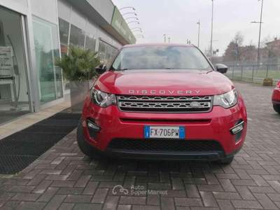 Land Rover Discovery Sport 2.0 td4 Pure awd 150cv GANCIO TRAINO Rosso usata Treviglio
