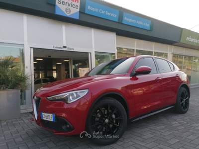 Alfa Romeo Stelvio 2.2 t Business rwd 160cv GOMME E CERCHI NUOVI !! Rosso usata Treviglio