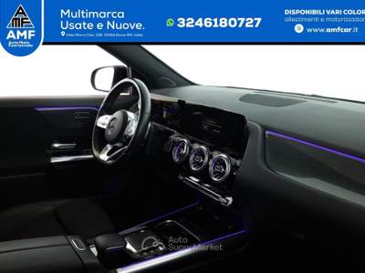 Mercedes-Benz GLA 8G 4M AMG LED Pano Digi Navi SHZ Came Nero usata Roma