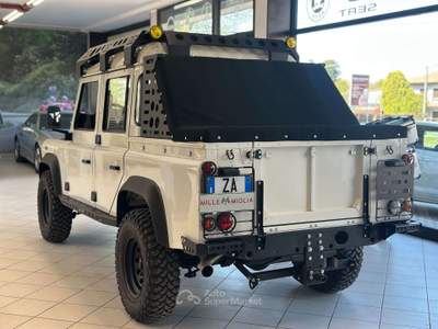 Land Rover Defender 110 2.4 td Crew Cab Bianco usata Mornago