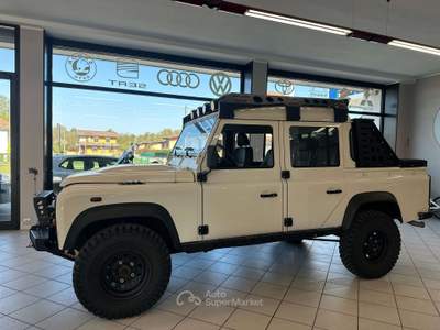 Land Rover Defender 110 2.4 td Crew Cab Bianco usata Mornago