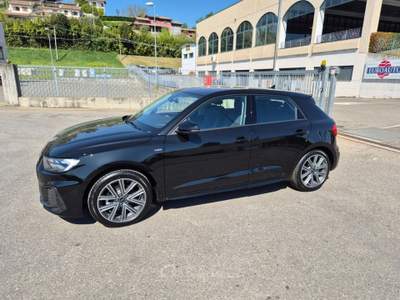Audi A1 SPB 30 TFSI S tronic S line edition Nero usata Medesano