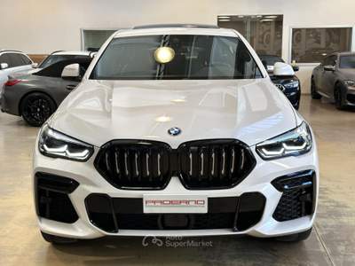 BMW X6 xdrive40d mhev 48V Msport - 22" - Tetto -Carplay Rosso usata Paderno Dugnano