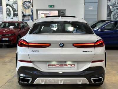 BMW X6 xdrive40d mhev 48V Msport - 22" - Tetto -Carplay Rosso usata Paderno Dugnano