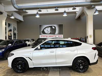 BMW X6 xdrive40d mhev 48V Msport - 22" - Tetto -Carplay Rosso usata Paderno Dugnano