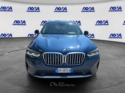 BMW X3 X3 X3 G01 xdrive20d mhev 48V auto RESTYLING Blu/Azzurro usata Cavezzo