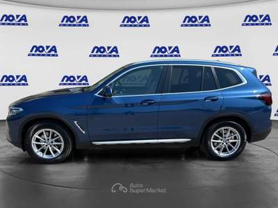 BMW X3 X3 X3 G01 xdrive20d mhev 48V auto RESTYLING Blu/Azzurro usata Cavezzo