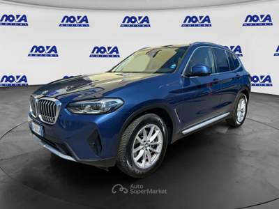 BMW X3 X3 X3 G01 xdrive20d mhev 48V auto RESTYLING Blu/Azzurro usata Cavezzo