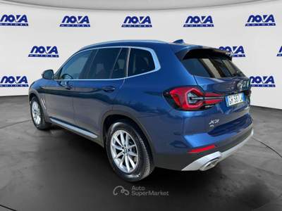 BMW X3 X3 X3 G01 xdrive20d mhev 48V auto RESTYLING Blu/Azzurro usata Cavezzo