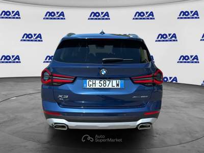 BMW X3 X3 X3 G01 xdrive20d mhev 48V auto RESTYLING Blu/Azzurro usata Cavezzo