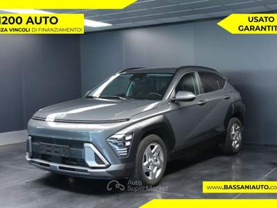 Hyundai Kona 1.0 T-GDI 120CV XLine Grigio usata Arsiè