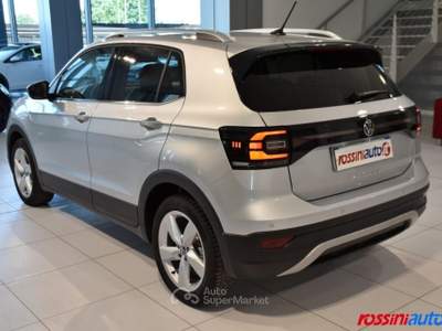 Volkswagen T-Cross 1.0 TSI 110 CV ADVANCED + TECH PACK + RUOTINO Argento usata Quinzano D'oglio