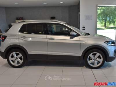 Volkswagen T-Cross 1.0 TSI 110 CV ADVANCED + TECH PACK + RUOTINO Argento usata Quinzano D'oglio