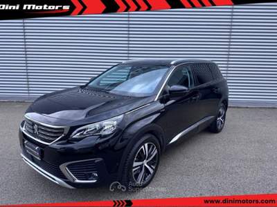 Peugeot 5008 BlueHDi 130 S&S Allure ok NEOPATENTATO Nero usata Sant'Angelo in vado