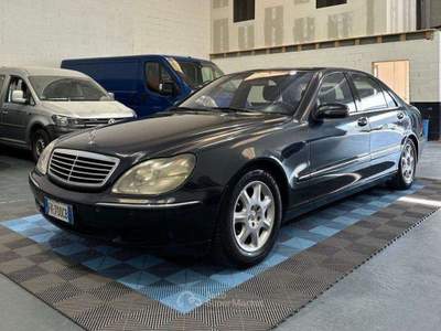 Mercedes-Benz Classe S S 500 lunga Blu/Azzurro usata Orzinuovi