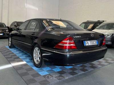 Mercedes-Benz Classe S S 500 lunga Blu/Azzurro usata Orzinuovi