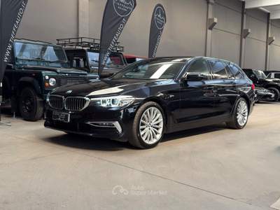 BMW Serie 5 540i i xDrive Touring Luxury Nero usata Bologna