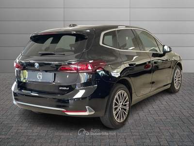 BMW Serie 2 218d  - 218d active tourer luxury auto Nero usata Rivoli
