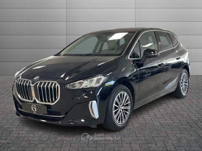 BMW Serie 2 218d  - 218d active tourer luxury auto Nero usata Rivoli
