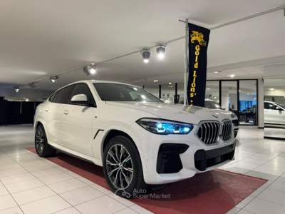 BMW X6 xdrive30d mhev 48V Msport auto STUPENDA*BIANCO ALP Bianco usata CONEGLIANO