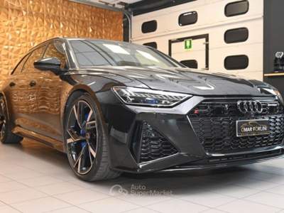 Audi RS 6 4.0 TFSI Q.TIP.DYNAMIC PLUS CARBOCERAMICI STRAFULL Nero usata Brescia