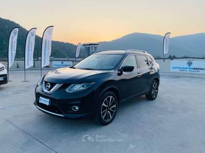 Nissan X-Trail 4WD 7 Posti Tetto Panoramico! Gancio di Traino Nero usata Concesio