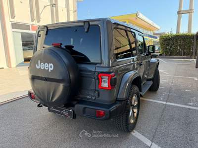 Jeep Wrangler II Sahara Grigio usata Aprilia