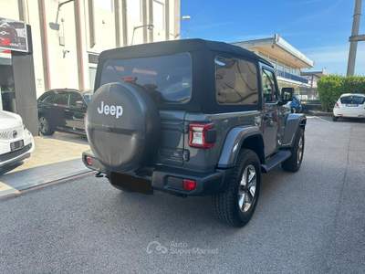 Jeep Wrangler II Sahara Grigio usata Aprilia